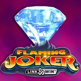 Slots logo of Flaming Joker Link and Win from Barstruck at Vox Casino