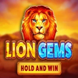 Lion Gems Hold and Win by Playson, showcased at leregal.pl – game logo