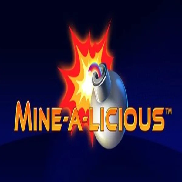 Mine a Licious slot logo by Playtech at Vox Casino