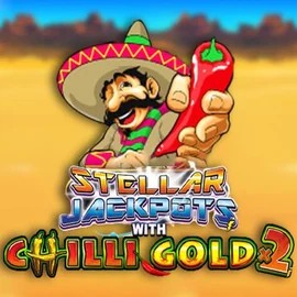 Stellar Jackpots with Chilli Gold x2 slot logo by Lightning Box Game at Vox Casino